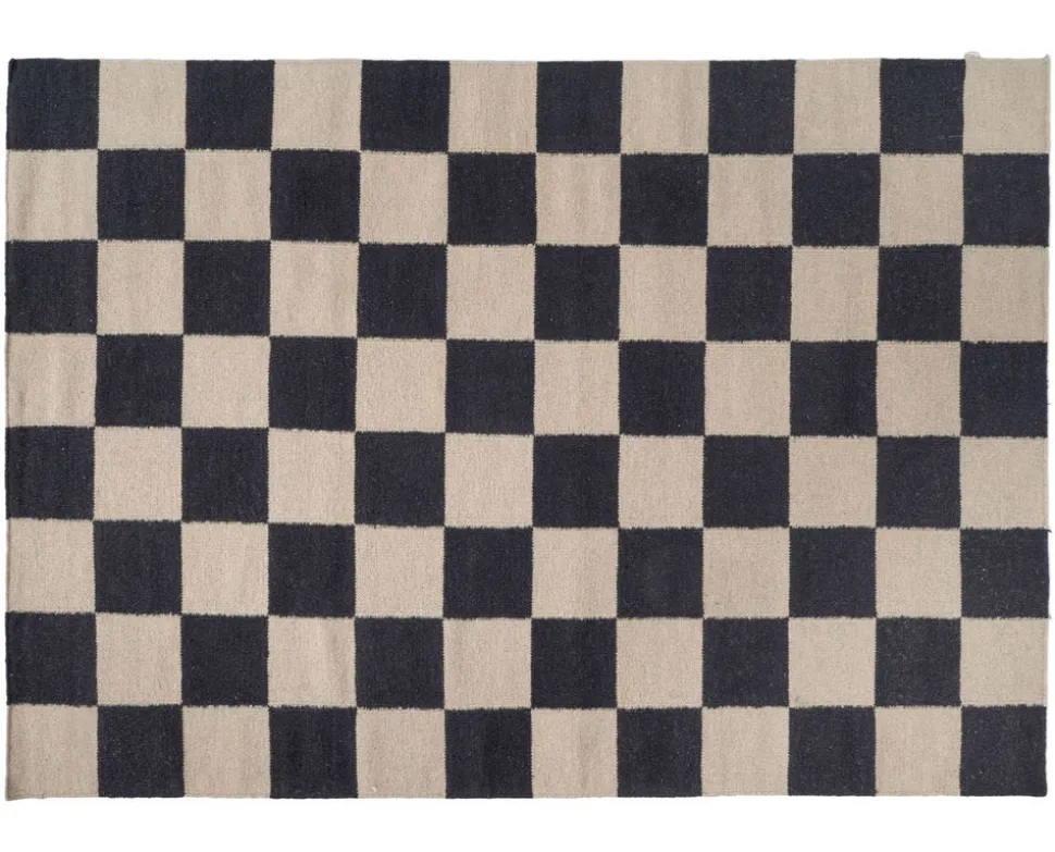 Square Matta 200x300 Svart/Natur