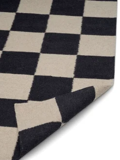 Square Matta 200x300 Svart/Natur