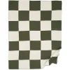 Square Pläd | Grön