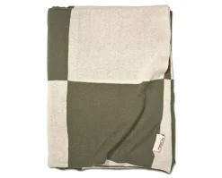 Square Pläd | Grön