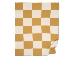 Square Pläd | Gul