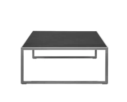 Square Soffbord 102 | SilverGrå/ Svart Ek