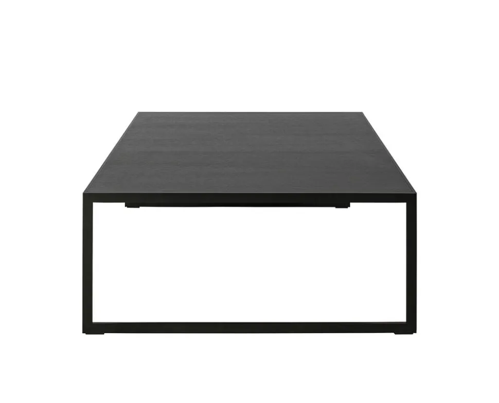 Square Soffbord 102 | Svart/ Svart Ek