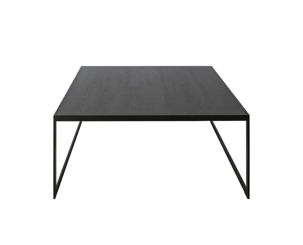Square Soffbord 102 | Svart/ Svart Ek