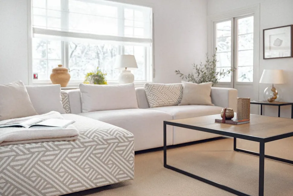 Square Soffbord 122 | Svart/ Svart Ek