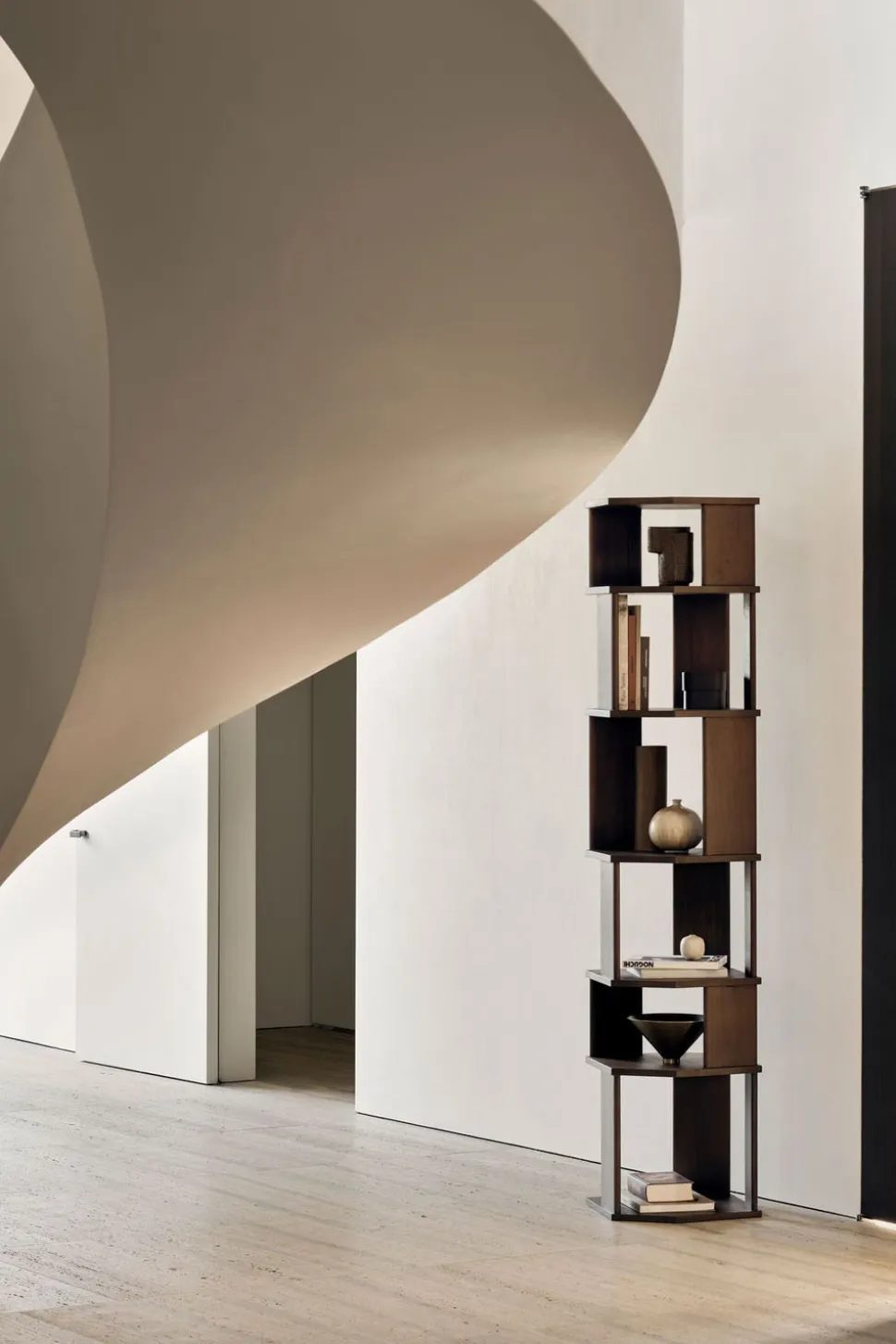 Stairs Hylla | Brunbetsad Teak