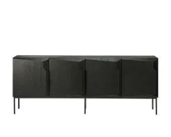 Stairs Sideboard | Svart Ek | 200 cm