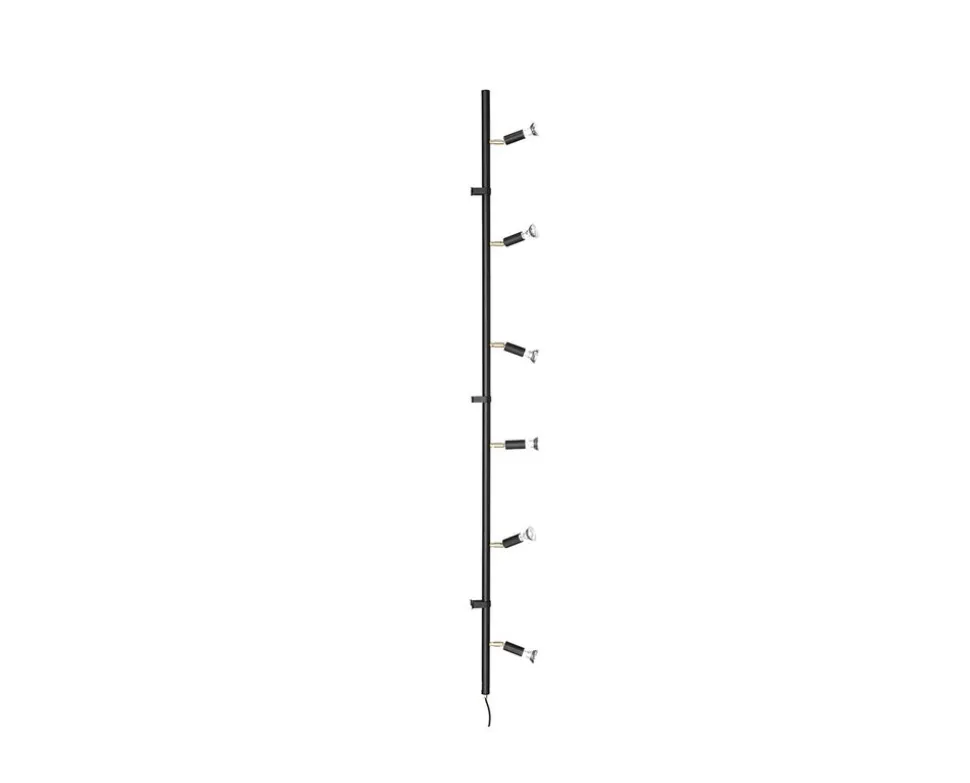 Star 6 Lampa | Svart