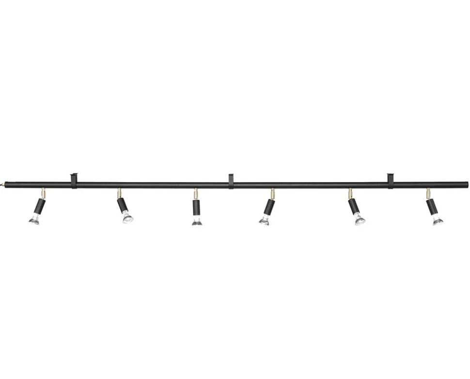Star 6 Lampa | Svart