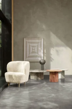 Stay Loungefåtölj | Small, Träben