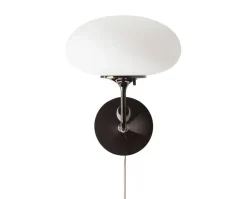 Stemlite Vägglampa | Black Chrome