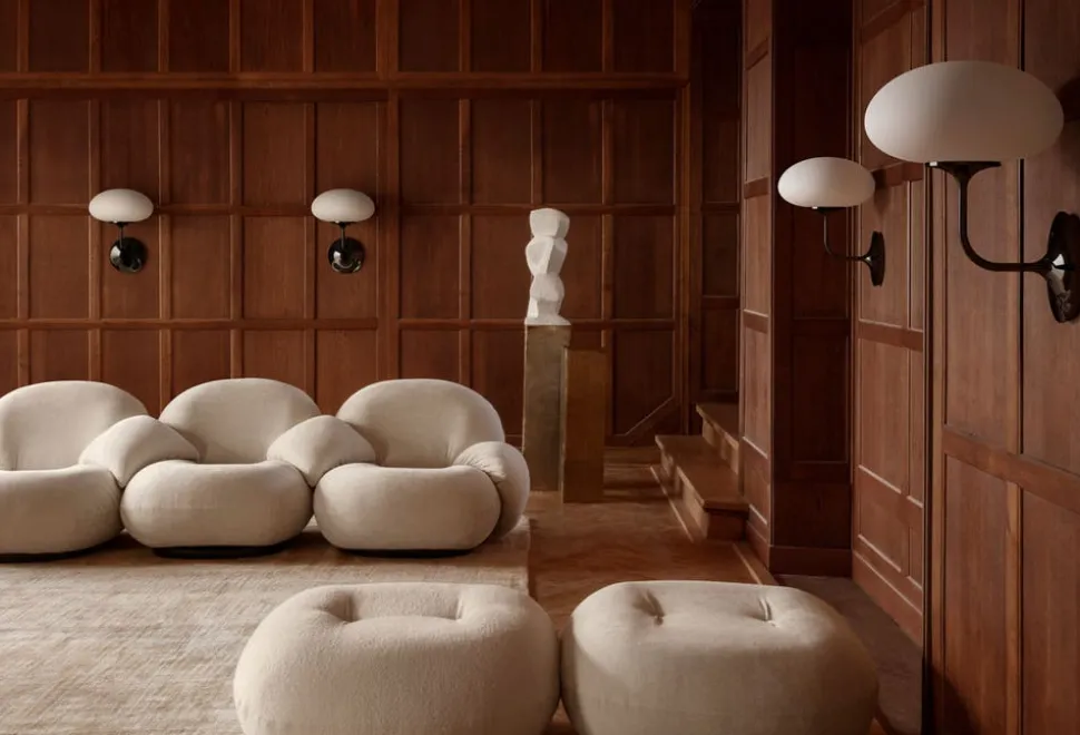 Stemlite Vägglampa | Black Chrome