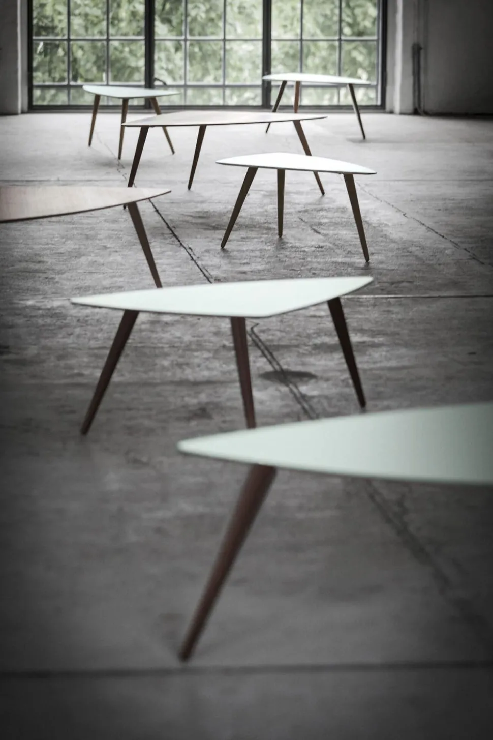 Stick Soffbord | Trekantigt | 90x67 cm