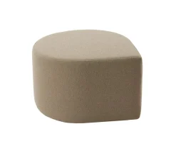 Stilla Puff | Tyg Taupe Bouclé