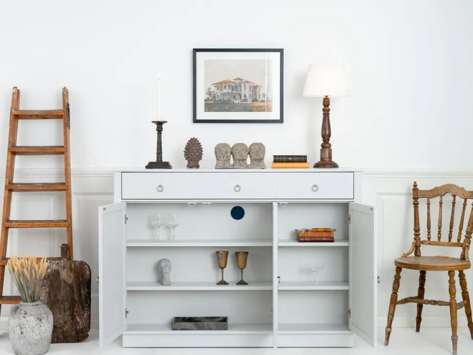 Stockholm 2.0 Tv-lift 65 | Whitewash