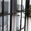 Stockholm Vitrinskåp 2D | Glassidor | Grå