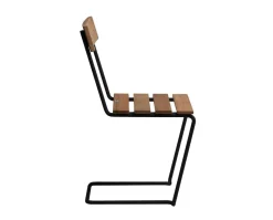 Stol 1 | Teak, Svart