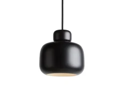 Stone Pendel Stor | Svart