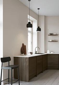 Stone Pendel Stor | Svart