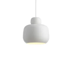 Stone Pendel Stor | Vit