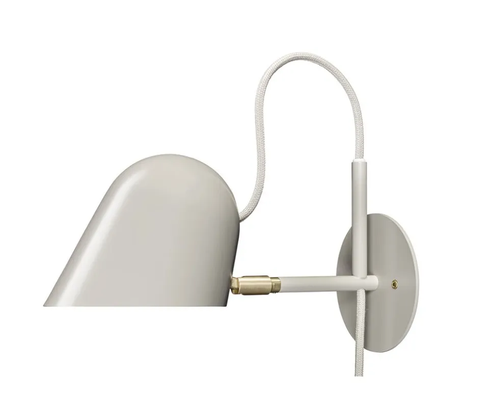 Streck Vägglampa Kabel | Varmgrå