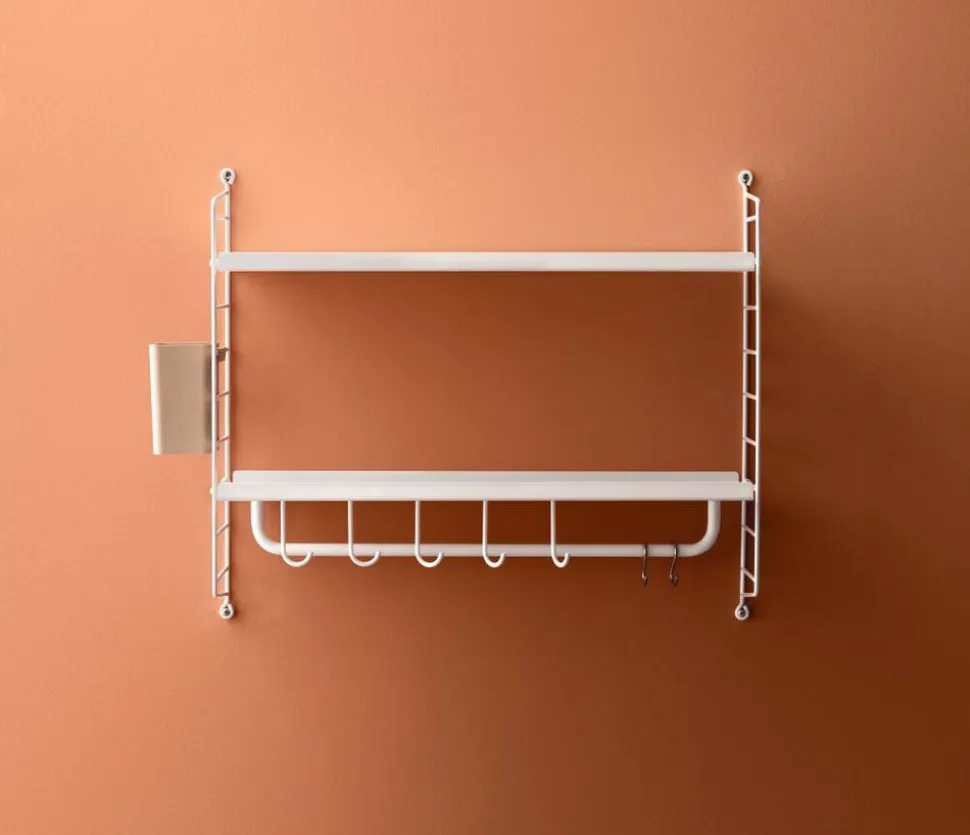 String Box Badrum | Vit