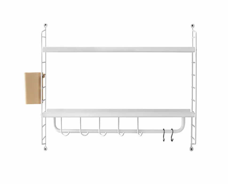String Box Badrum | Vit