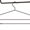 String Galge 4-pack Mörkbrun