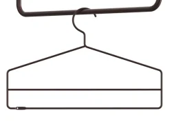 String Galge 4-pack Mörkbrun