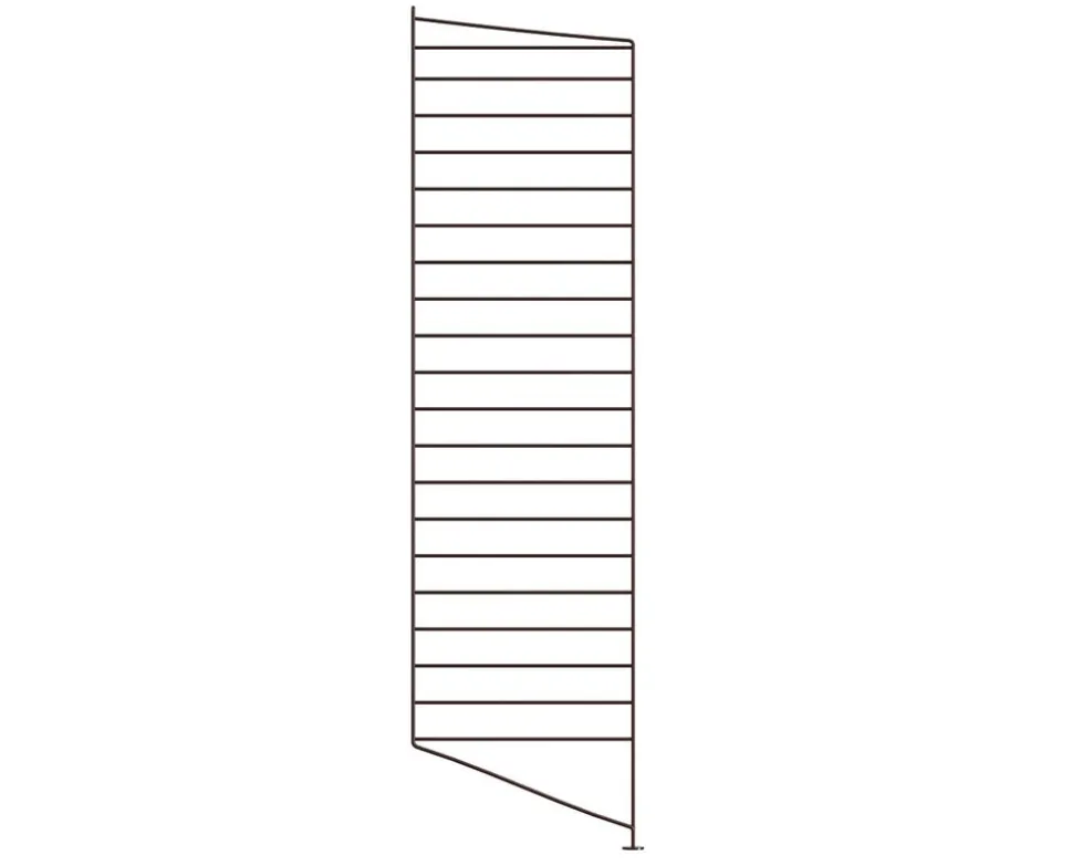 String Golvgavel 115x30 Mörkbrun