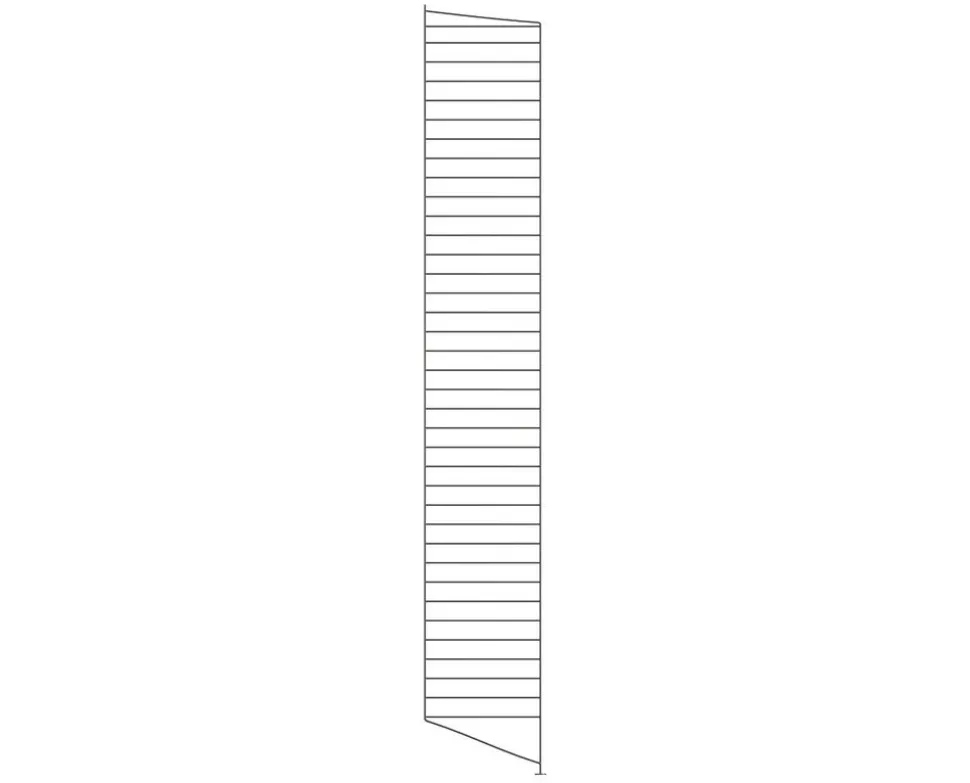 String Golvgavel 200x30 Mörkgrå