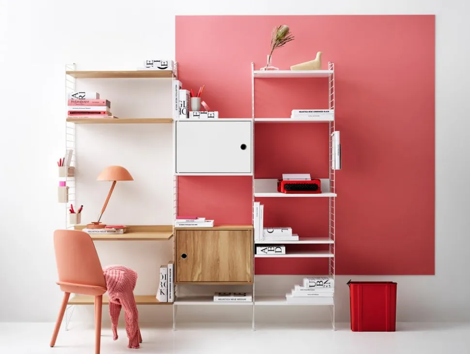 String kombination arbetsplats B Ek/ Svart