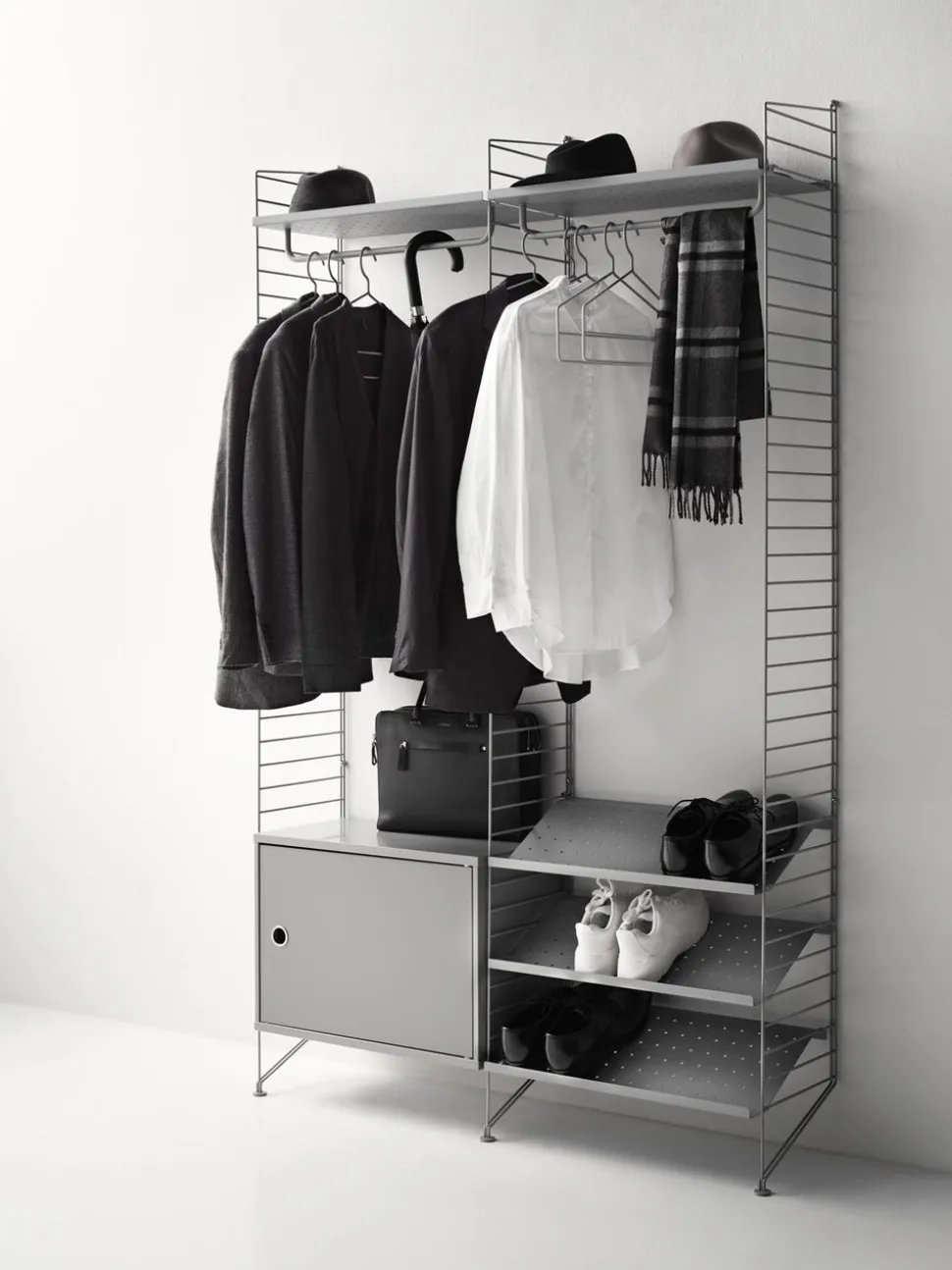 String Kombination Hall L Svart