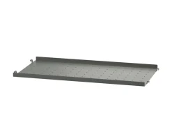 String Metall Hyllplan Låg 58x20 Mörkgrå