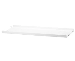 String Metall Hyllplan Låg 58x20 Vit