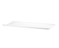 String Metall Hyllplan Låg 78x30 Vit