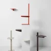 String Museum Sidobord | Mörkbrun