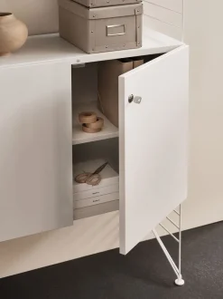 String Skåp med Lås 78x30 Ek