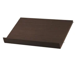 String Tidskriftshylla Trä 58x30 Mörk Ek