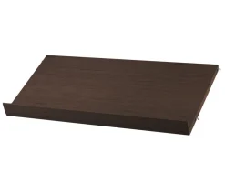 String Tidskriftshylla Trä 78x30 Mörk Ek