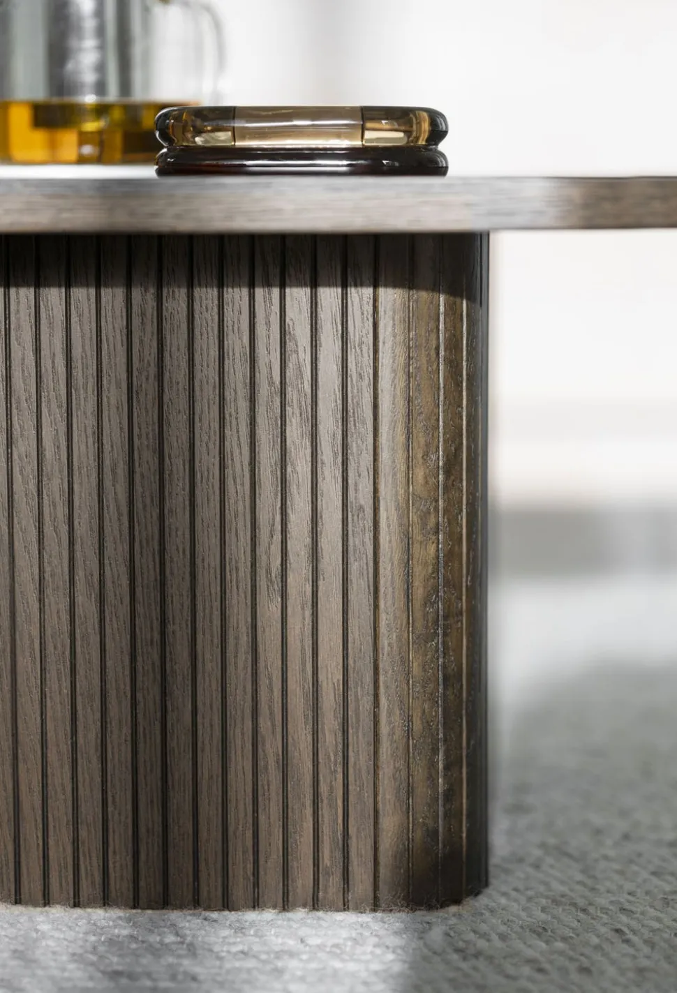 Sullivan Soffbord | 80x80 Brun Ek