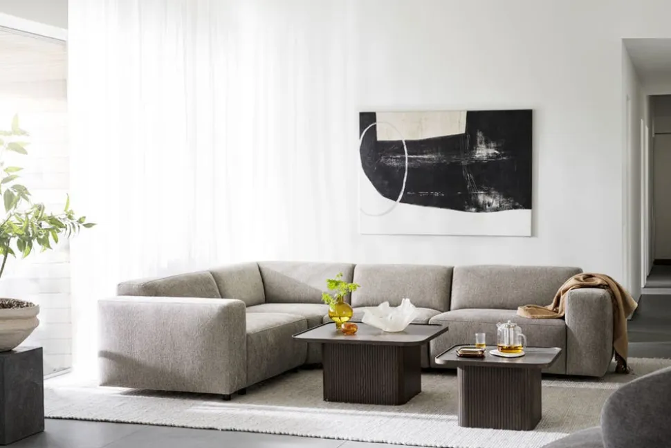 Sullivan Soffbord | 60x60 Brun Ek