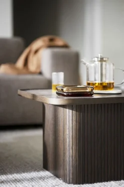 Sullivan Soffbord | 60x60 Brun Ek