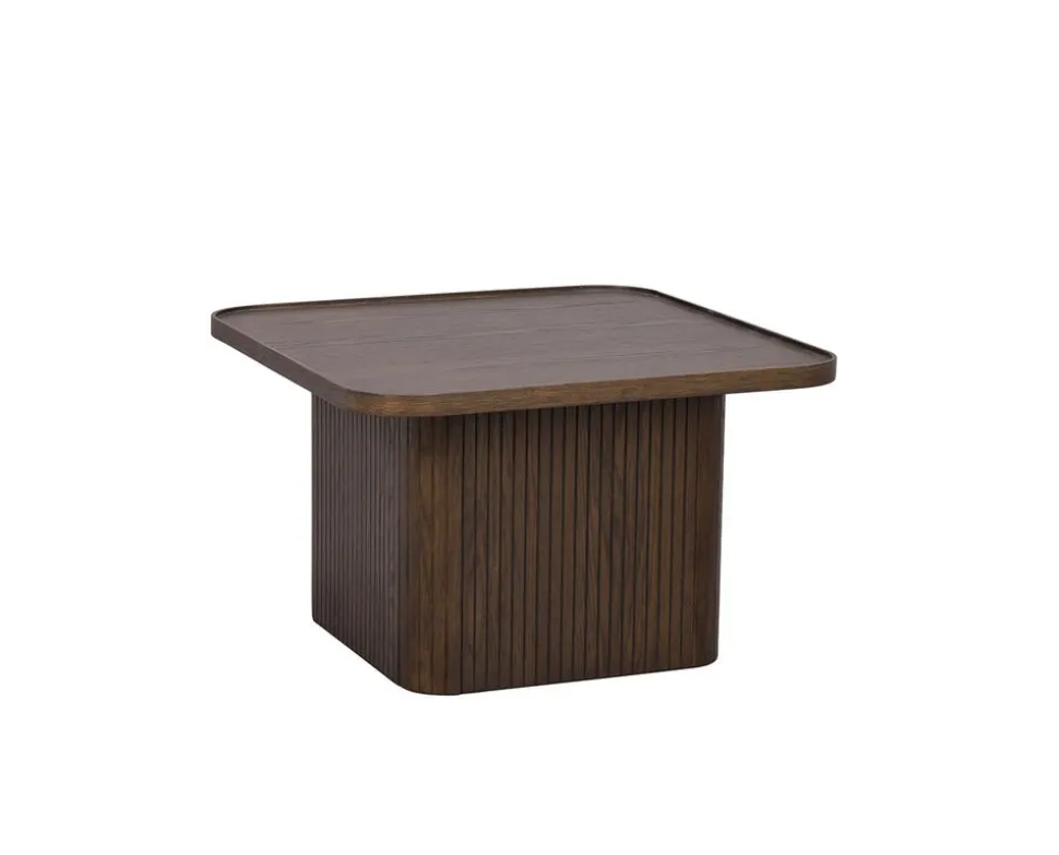Sullivan Soffbord | 60x60 Brun Ek