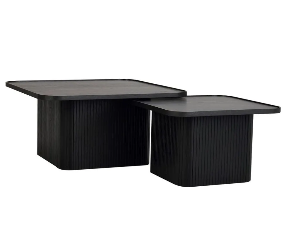 Sullivan Soffbord | 60x60 Svart Ek