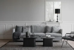 Sullivan Soffbord | 80x80 Svart Ek