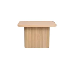 Sullivan Soffbord | 60x60 Vitpigm. Ek