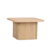 Sullivan Soffbord | 60x60 Vitpigm. Ek