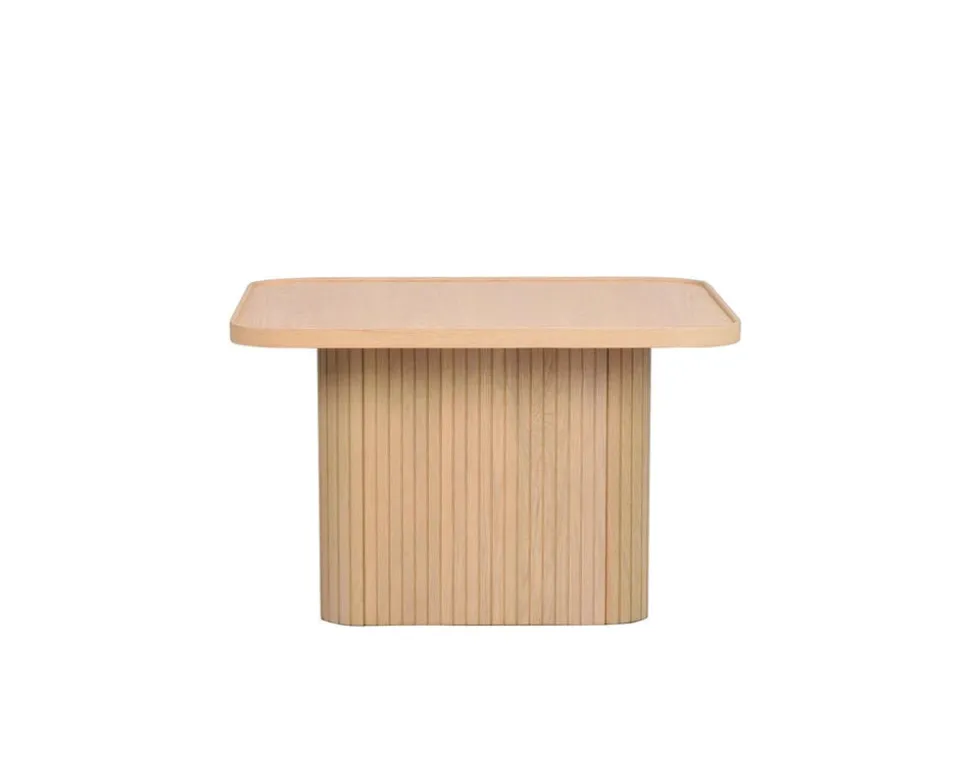 Sullivan Soffbord | 60x60 Vitpigm. Ek