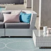 Sunny Outdoor Cushion Amber 38x58
